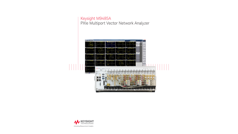 M9485A PXIe Multiport Vector Network Analyzer
